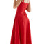 Elegant dresses for women Summer Red Black Sleeveless Bandage Party A-line Dress for evening Party Dress vestidos - Slobuy