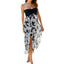 Elegant dresses for women Summer Red Black Sleeveless Bandage Party A-line Dress for evening Party Dress vestidos - Slobuy