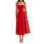 Elegant dresses for women Summer Red Black Sleeveless Bandage Party A-line Dress for evening Party Dress vestidos - Slobuy