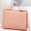 Embossing Chain Square Bag PU Leather Large Capacity Shoulder Crossbody Cell Phone Bag for Women - Slobuy