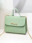 Embossing Chain Square Bag PU Leather Large Capacity Shoulder Crossbody Cell Phone Bag for Women - Slobuy