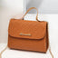 Embossing Chain Square Bag PU Leather Large Capacity Shoulder Crossbody Cell Phone Bag for Women - Slobuy