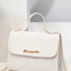 Embossing Chain Square Bag PU Leather Large Capacity Shoulder Crossbody Cell Phone Bag for Women - Slobuy