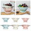 Enamel Coated Fruit Basket Drainage Bowl Vegetable Strainer Plate Fruit Dishes Multipurpose Self Draining Decorative for Kitchen - Slobuy