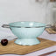 Enamel Coated Fruit Basket Drainage Bowl Vegetable Strainer Plate Fruit Dishes Multipurpose Self Draining Decorative for Kitchen - Slobuy