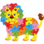 English Letter Building Block Wood Animal Jigsaw Puzzle Children Cognition Intelligence Toy for Toddlers Early Educational Gifts - Slobuy