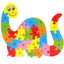 English Letter Building Block Wood Animal Jigsaw Puzzle Children Cognition Intelligence Toy for Toddlers Early Educational Gifts - Slobuy