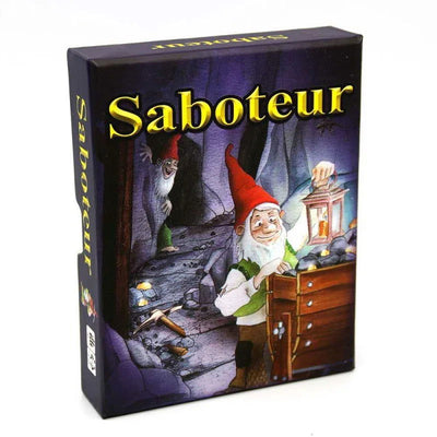 English Saboteur Board Game Cards Table Games Funny Board Card Games for Families Party Dwarf Gold Mine Digging Miner Board Game - Slobuy
