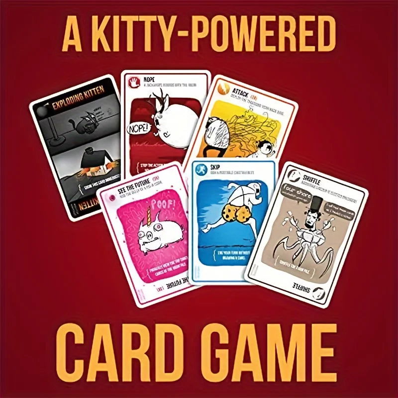 Entertainment Card Solitaire Game Funny Party Board Game Family Game Night 4 in 1 Set Game for Adults Children Holiday Gifts - Slobuy