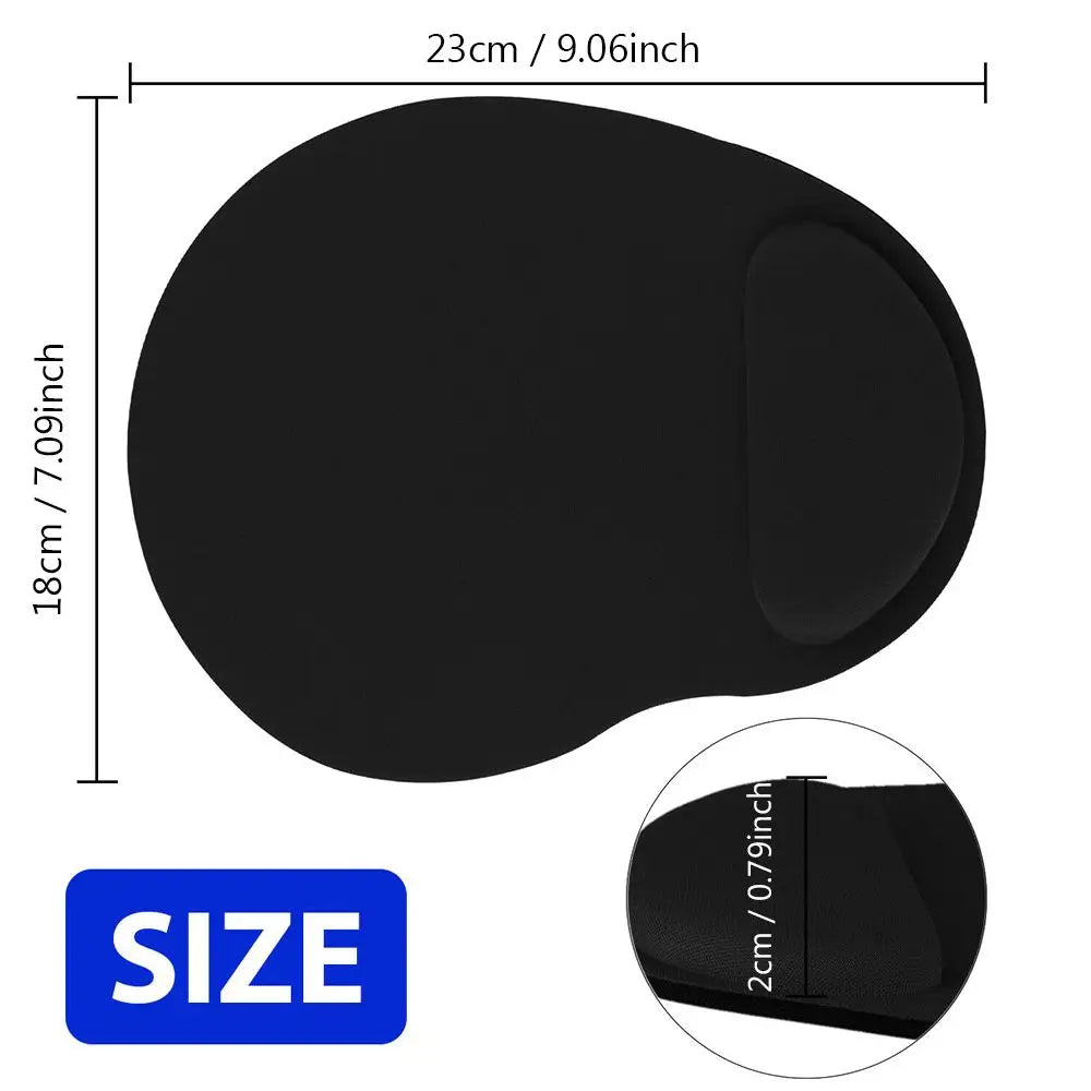 Ergonomic Wrist Rest Mouse Pad Comfortable Wrist Support Non Slip Mice Mat Soft Mousepad For PC Laptop Computer - Slobuy