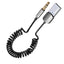 EssagerBluetooth Aux Adapter Wireless Car Bluetooth Receiver USB to 3.5mm Jack Audio Music Mic Handsfree Adapter for Car Speaker - Slobuy