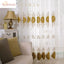 European Embroidered Tulle Blue Curtains for Living Room Bedroom Luxury Sheer Window Screen Velvet  Coffee Drape Voile Door - Slobuy