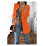 European and American Fashion Casual Suit Polo Neck Slim Fit Cardigan Temperament Women's  Coat Spring and Autumn 2024 - Slobuy