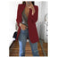 European and American Fashion Casual Suit Polo Neck Slim Fit Cardigan Temperament Women's  Coat Spring and Autumn 2024 - Slobuy