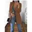 European and American Fashion Casual Suit Polo Neck Slim Fit Cardigan Temperament Women's  Coat Spring and Autumn 2024 - Slobuy