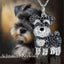 Exquisite and Cute Schnauzer Dog Pendant Necklace for Women Elegant Pet Puppy Jewelry Animal Accessories Dog Lovers Gift - Slobuy