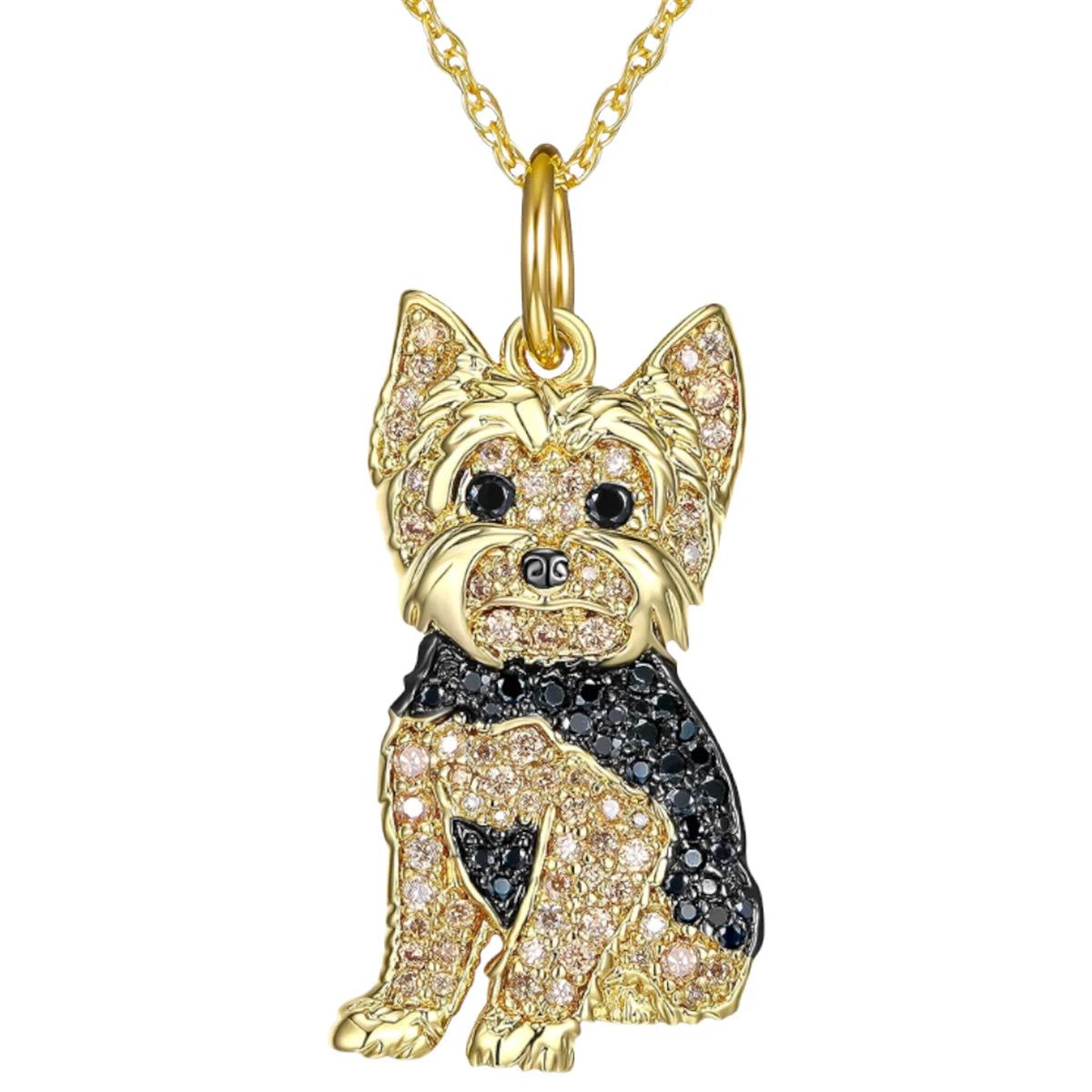 Exquisite and Cute Schnauzer Dog Pendant Necklace for Women Elegant Pet Puppy Jewelry Animal Accessories Dog Lovers Gift - Slobuy