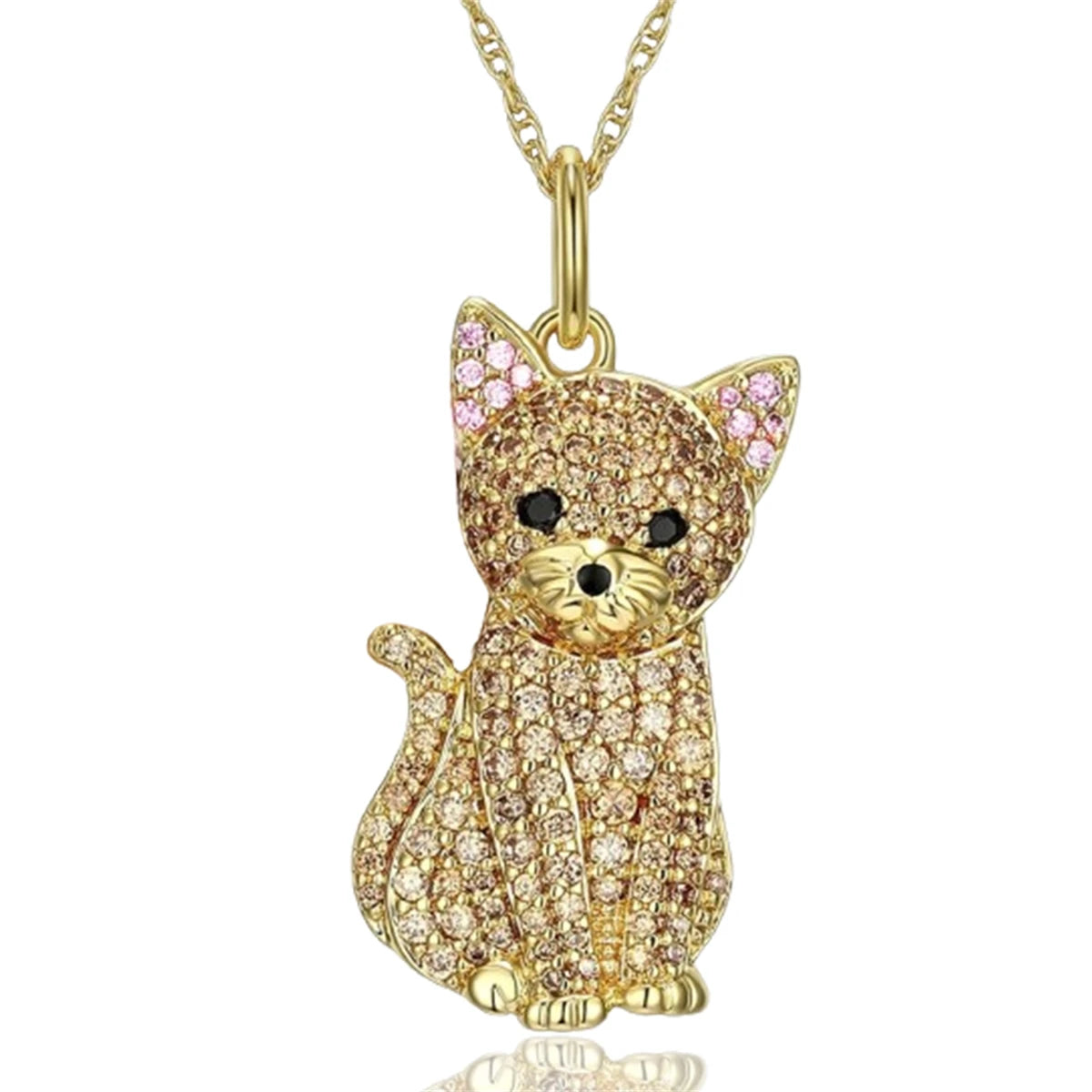 Exquisite and Cute Schnauzer Dog Pendant Necklace for Women Elegant Pet Puppy Jewelry Animal Accessories Dog Lovers Gift - Slobuy