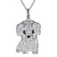 Exquisite and Cute Schnauzer Dog Pendant Necklace for Women Elegant Pet Puppy Jewelry Animal Accessories Dog Lovers Gift - Slobuy