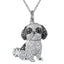 Exquisite and Cute Schnauzer Dog Pendant Necklace for Women Elegant Pet Puppy Jewelry Animal Accessories Dog Lovers Gift - Slobuy