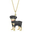 Exquisite and Cute Schnauzer Dog Pendant Necklace for Women Elegant Pet Puppy Jewelry Animal Accessories Dog Lovers Gift - Slobuy