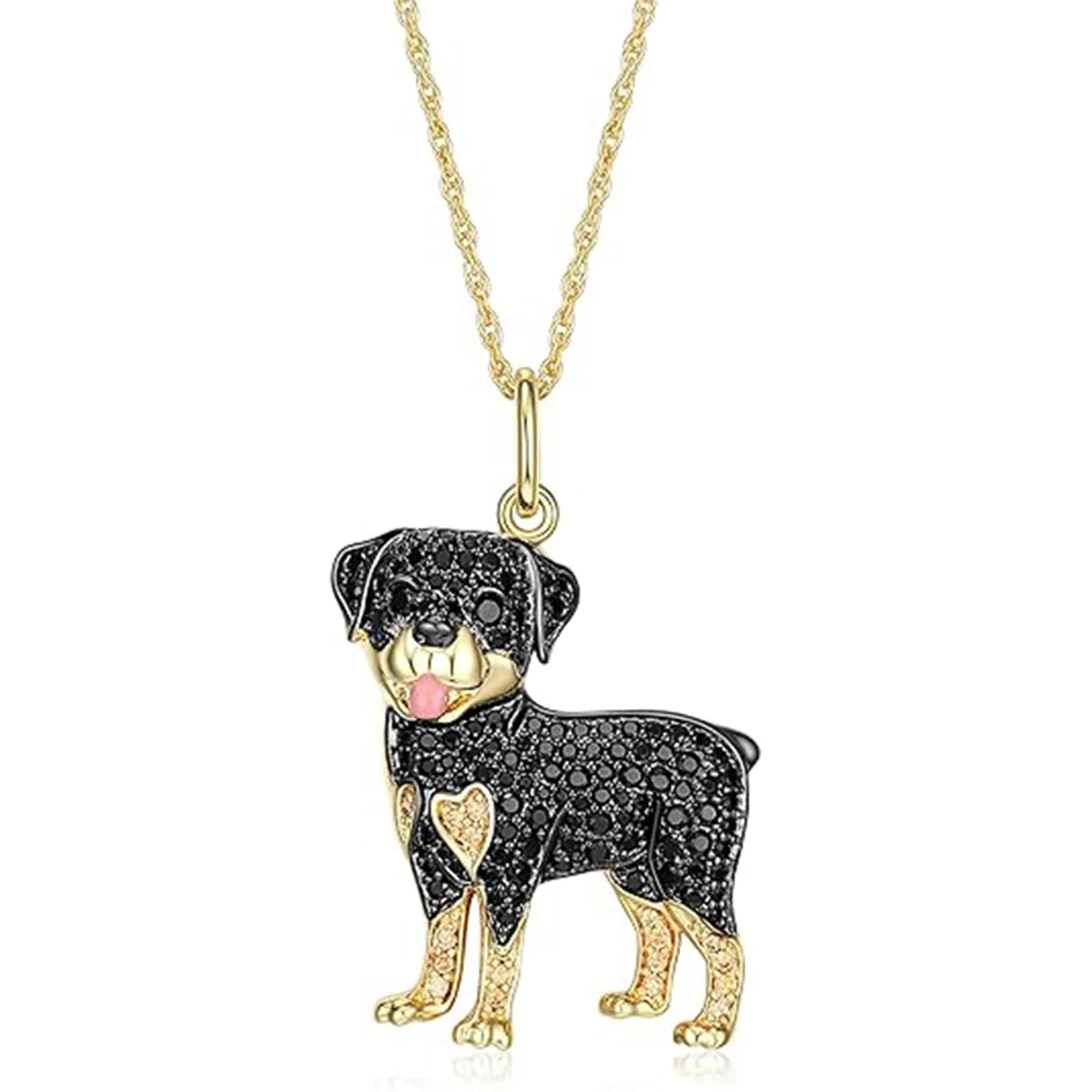 Exquisite and Cute Schnauzer Dog Pendant Necklace for Women Elegant Pet Puppy Jewelry Animal Accessories Dog Lovers Gift - Slobuy