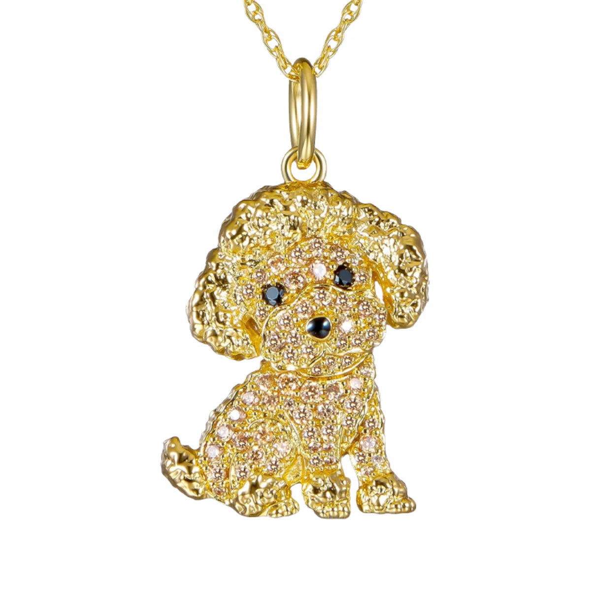 Exquisite and Cute Schnauzer Dog Pendant Necklace for Women Elegant Pet Puppy Jewelry Animal Accessories Dog Lovers Gift - Slobuy