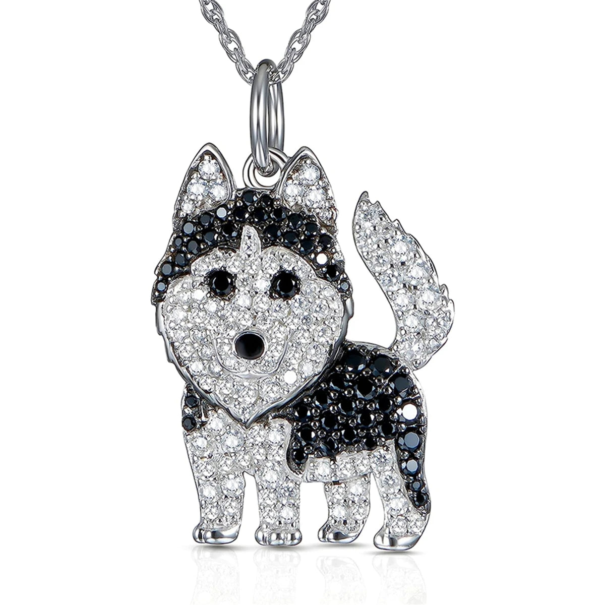 Exquisite and Cute Schnauzer Dog Pendant Necklace for Women Elegant Pet Puppy Jewelry Animal Accessories Dog Lovers Gift - Slobuy