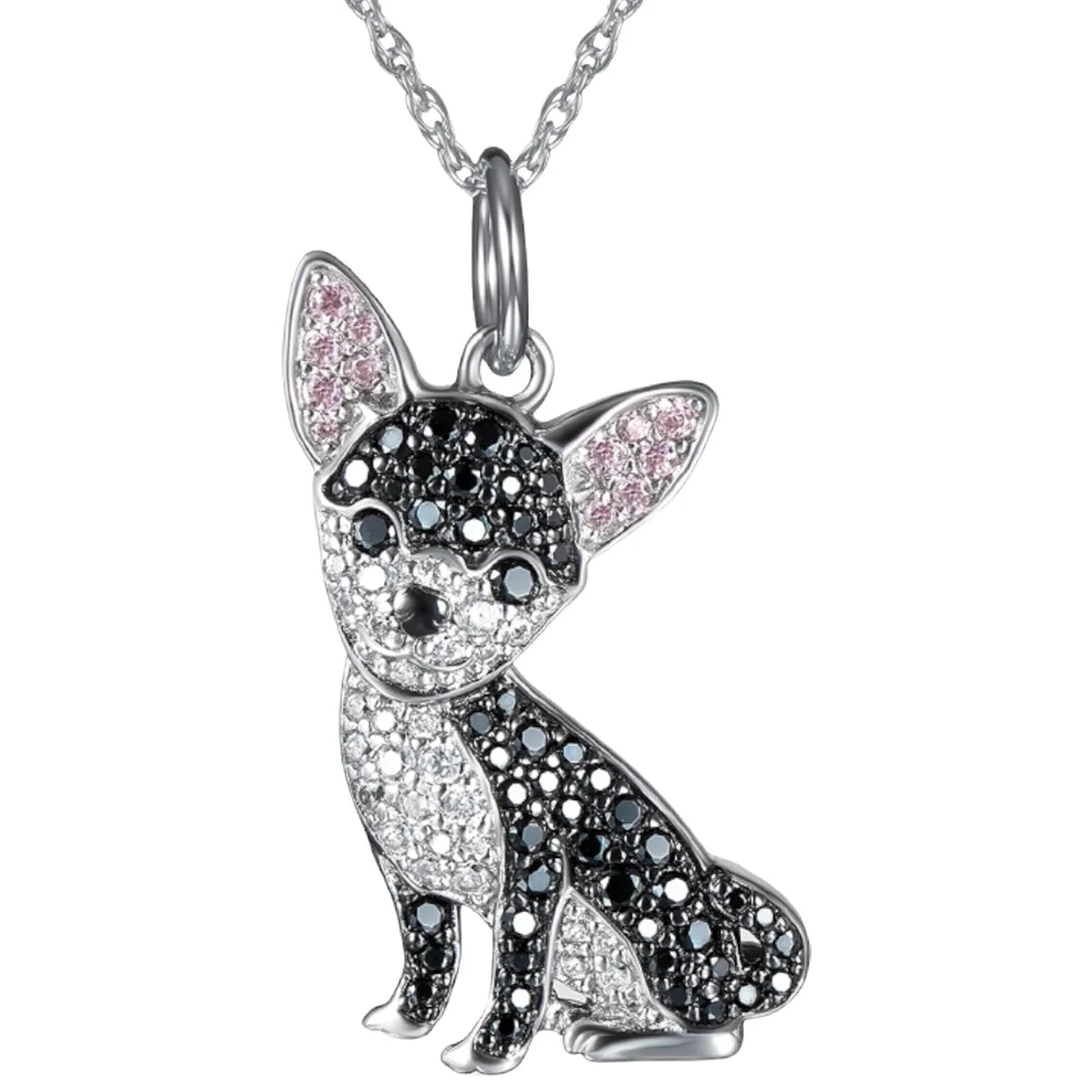 Exquisite and Cute Schnauzer Dog Pendant Necklace for Women Elegant Pet Puppy Jewelry Animal Accessories Dog Lovers Gift - Slobuy