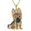 Exquisite and Cute Schnauzer Dog Pendant Necklace for Women Elegant Pet Puppy Jewelry Animal Accessories Dog Lovers Gift - Slobuy