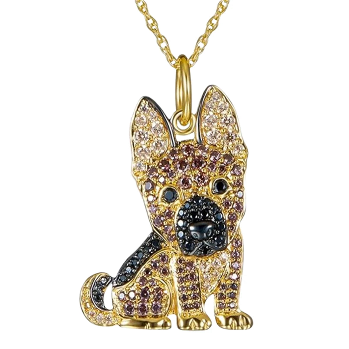 Exquisite and Cute Schnauzer Dog Pendant Necklace for Women Elegant Pet Puppy Jewelry Animal Accessories Dog Lovers Gift - Slobuy
