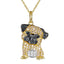 Exquisite and Cute Schnauzer Dog Pendant Necklace for Women Elegant Pet Puppy Jewelry Animal Accessories Dog Lovers Gift - Slobuy