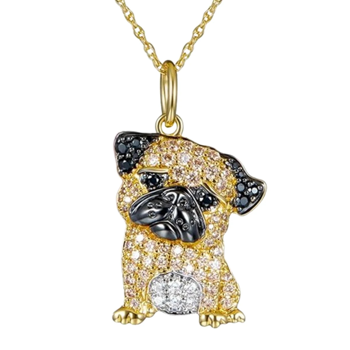 Exquisite and Cute Schnauzer Dog Pendant Necklace for Women Elegant Pet Puppy Jewelry Animal Accessories Dog Lovers Gift - Slobuy