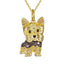 Exquisite and Cute Schnauzer Dog Pendant Necklace for Women Elegant Pet Puppy Jewelry Animal Accessories Dog Lovers Gift - Slobuy