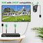 External Wifi PTZ Camera Dual Lens 4K 8MP HD Outdoor IP Camera 4MP Auto Tracking Security Protection CCTV Surveillance iCsee P2P - Slobuy