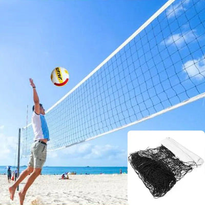 F2TC Premium Badminton Net Volleyball Tennis for Nets Polyethylene Mesh Standard 9.5x1m Easy Setup - Slobuy