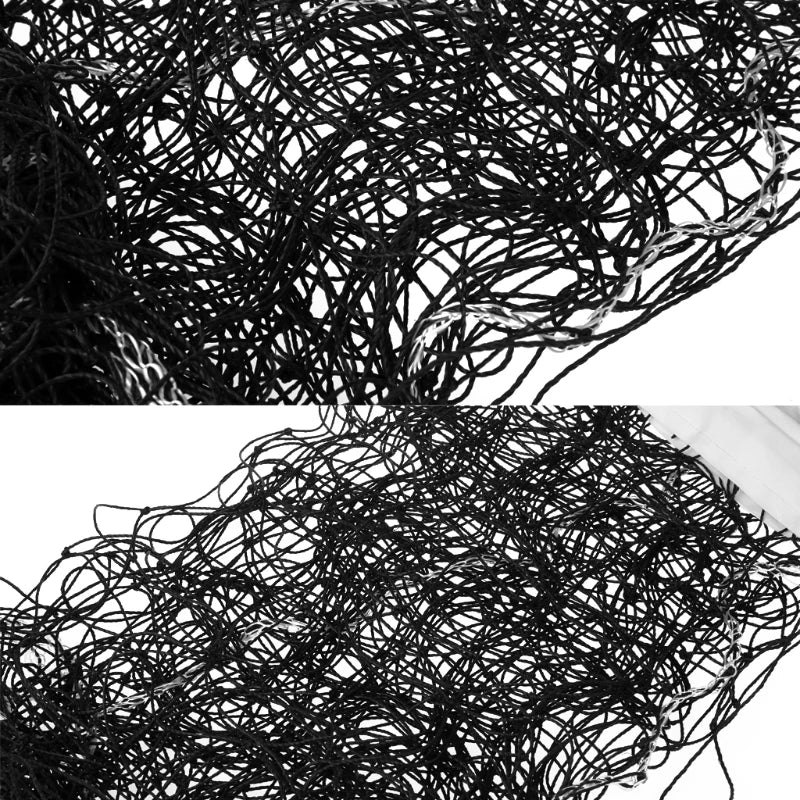 F2TC Premium Badminton Net Volleyball Tennis for Nets Polyethylene Mesh Standard 9.5x1m Easy Setup - Slobuy