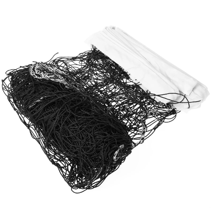 F2TC Premium Badminton Net Volleyball Tennis for Nets Polyethylene Mesh Standard 9.5x1m Easy Setup - Slobuy