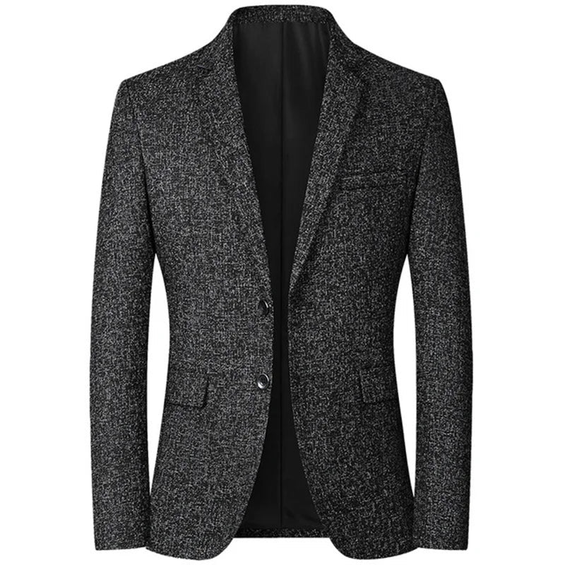 FGKKS 2023 Spring Autumn Blazers Men Fashion Slim Casual Business Handsome Suits Brand Men's Blazers Tops - Slobuy