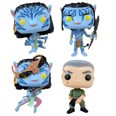 FUNKO POP Hot Movie Avatar Vinyl Figure #1321 Jake Sully #1322 Neytiri Collection Action Figure Doll Toys Gifts for Kids - Slobuy