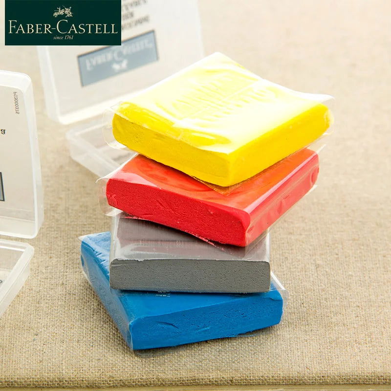 Faber-Castell Plasticity Rubber Soft Art Eraser Wipe highlight Kneaded Rubber For Art Pianting Design Sketch Eraser Stationery - Slobuy