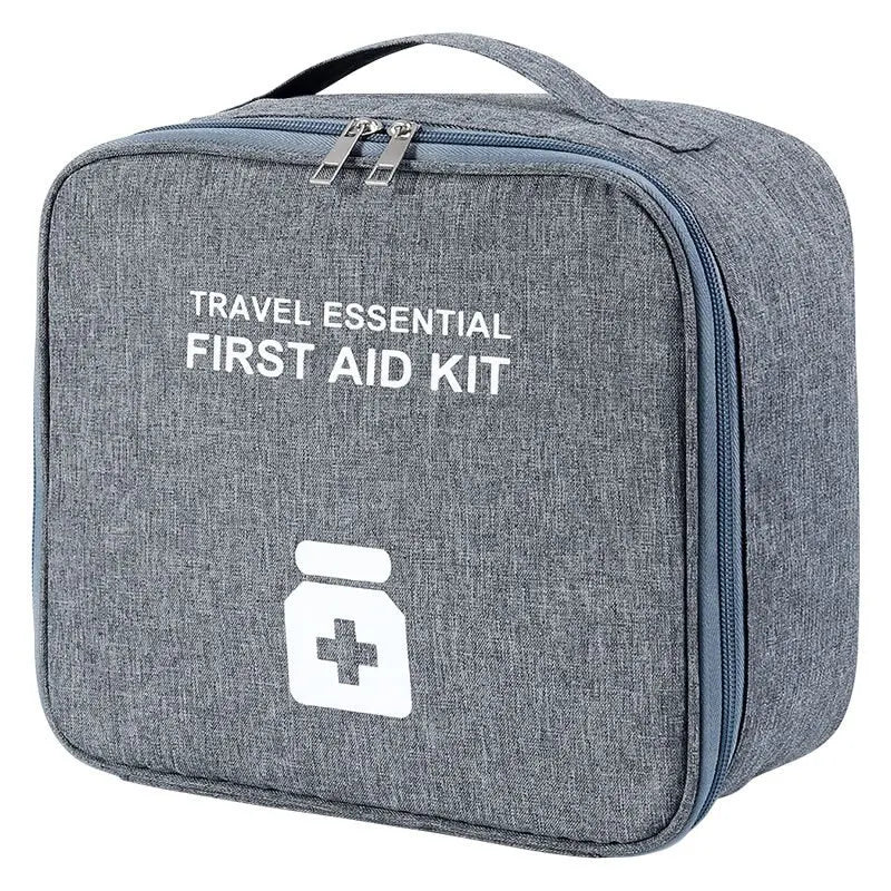 Family First Aid Kit Portable Outdoor Travel Storage Bag Household Large Capacity Layered Medicine Storage Bag - Slobuy