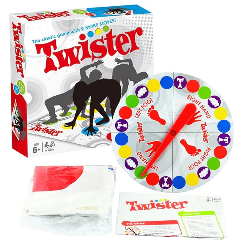 Family Party Game Twister Games Indoor Outdoor Toys Game Twisting The Body For Children Adult Sports Interactive Group Aids - Slobuy