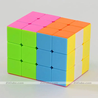 FanXin Magic Cube 3x3x4 Stickerless Magico Cubo 334 Twist Wisdom Brain Teaser Toys Logic Professional Educational Game Tools 큐브 - Slobuy