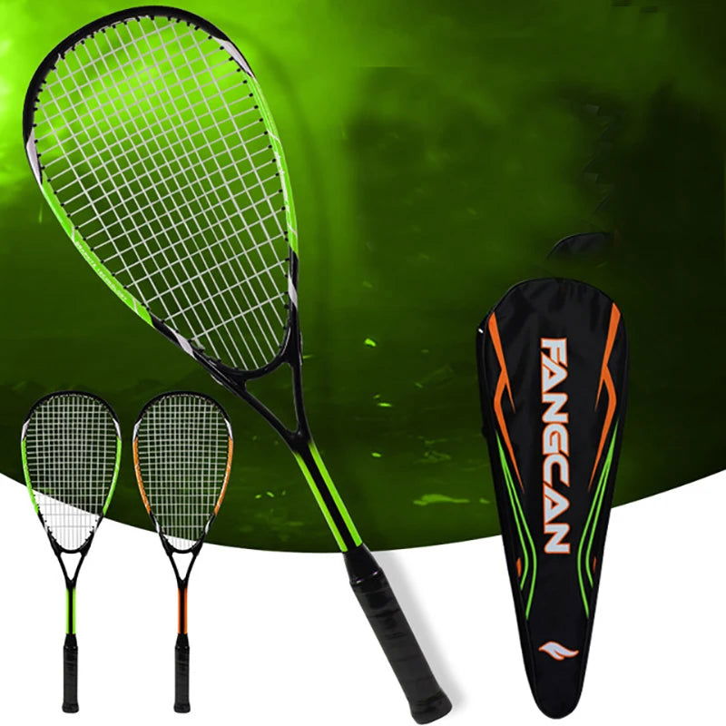 Fangcan Professional Squash Racket Racquet Aluminum With Carbon Fiber Material For Squash Sport Training Beginner With Carry Bag - Slobuy