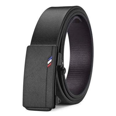 Fashion Business Men'S Belt Genuine Luxury Brand Belt Automatic Buckle Belt PU Leather Soft Belt With Cargo Pants Jeans Belt - Slobuy