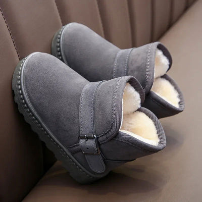 Fashion Children Casual Shoes Girls Boys Cotton Snow Boots Warm Kids Boots Boy Winter Cotton Shoes Sneakers ботинки мартин - Slobuy