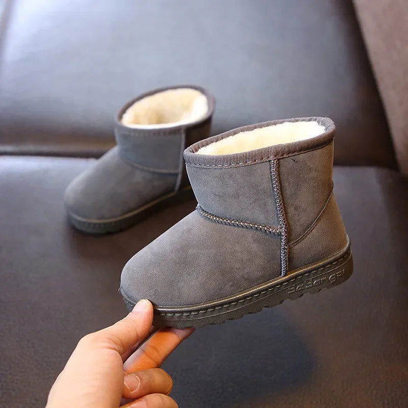 Fashion Children Casual Shoes Girls Boys Cotton Snow Boots Warm Kids Boots Boy Winter Cotton Shoes Sneakers ботинки мартин - Slobuy