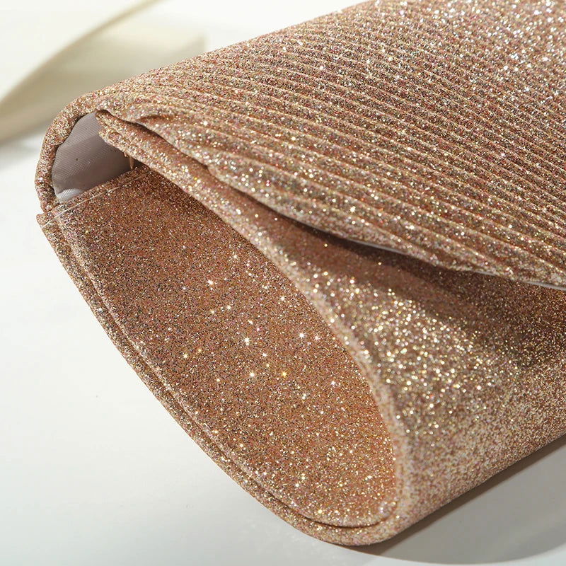 Fashion Elegant Clutch Bag New 2023 Hot Selling Chain Dinner Bag Bride Bridesmaid Lady Handbag Factory Outlet - Slobuy