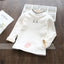 Fashion Girls Sweaters 2023 New Winter Children Clothes Cartoon Kids Tops Warm Velvet Thick Kids Sweater Girls Outwear Sweater - Slobuy